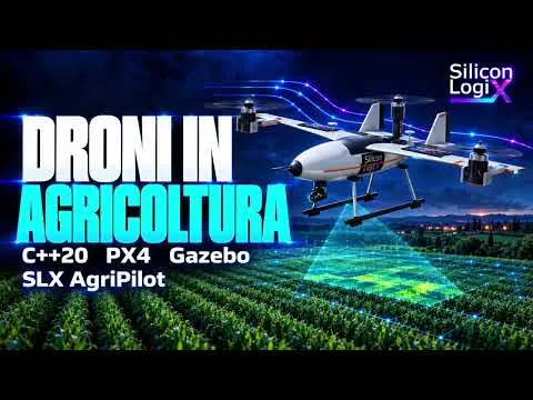SLX AgriPilot | Software per droni VTOL con PX4, MAVLink e Gazebo