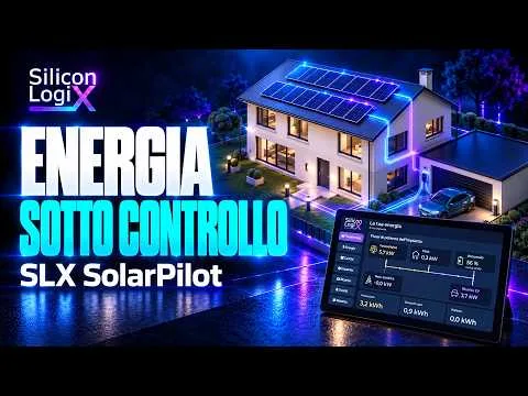 SLX SolarPilot in azione | Fotovoltaico, accumulo e ricarica EV
