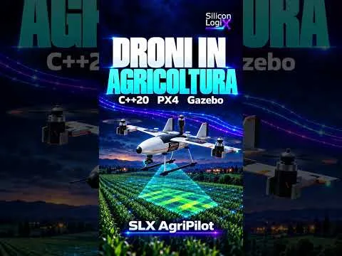 SLX AgriPilot | Software per droni VTOL con PX4, MAVLink e Gazebo