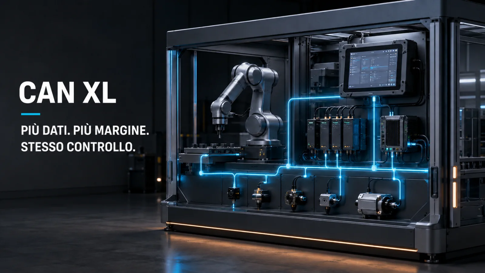 CAN XL: cosa cambia per robot, HMI e macchine industriali 1
