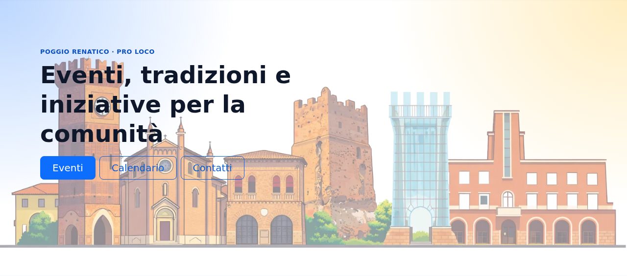 Client project: public website and portal for events and registration.